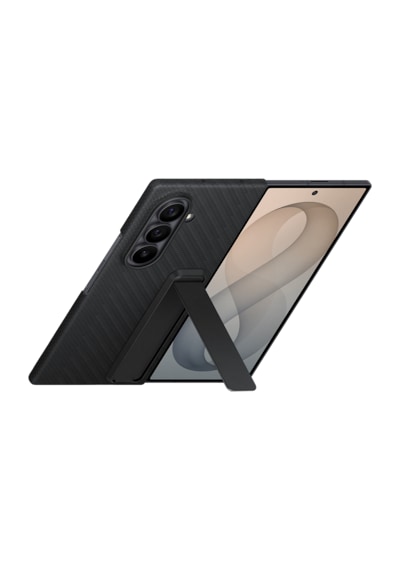 Samsung Galaxy Uyumlu Z Fold8 Ultra Standlı Karbon Kılıf