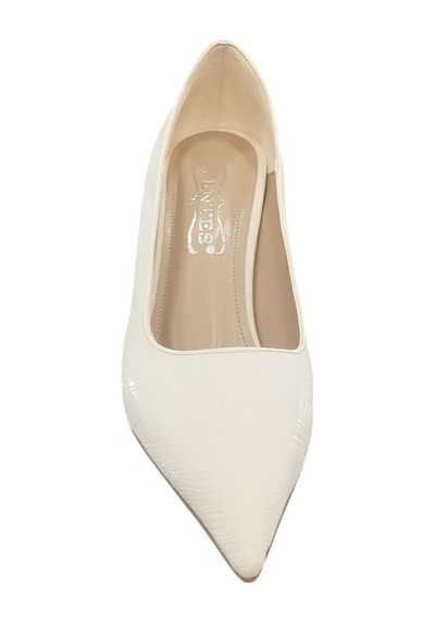 Ventes 8357707z Baskılı 8 Cm Kadeh Topuk Günlük Şık Kadın Stiletto Ayakkabı Bej