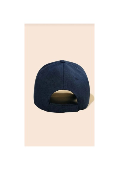 Caxis Boy Bye Baskılı Spor Sapka Unisex Ayarlanabilir Cırtlı Şapka Orijinal Cap Lacivert
