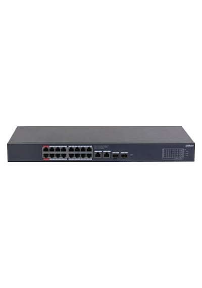 Dahua Cs4220-16gt-135 16 Port 16xge-2xge-2xge/sfp Yönetilebilir Gigabit 135w Poe Switch