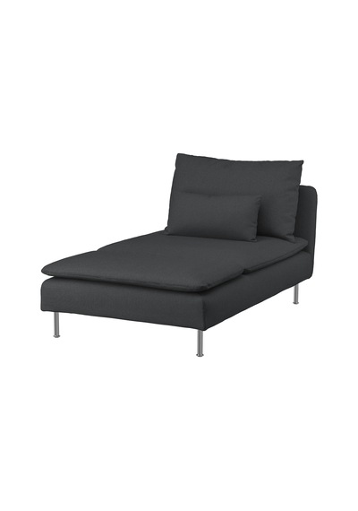 Ikea Gri Konforlu Kanepe - Uzanma Koltuğu Kılıfı