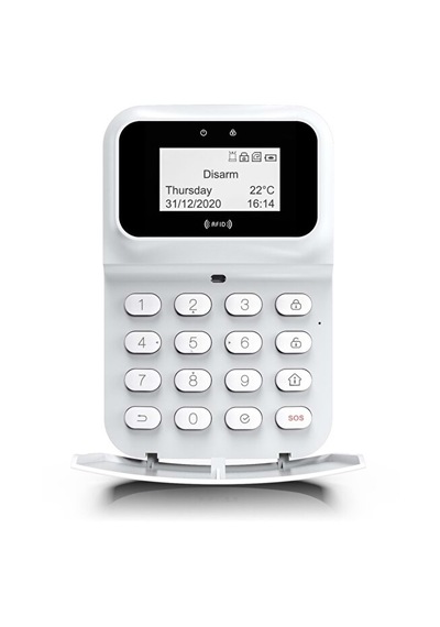 Opax-77 Kablosuz Keyad/tuş Takımı Lityum Pilli Opax Markalı Alarm Panellerini Destekler