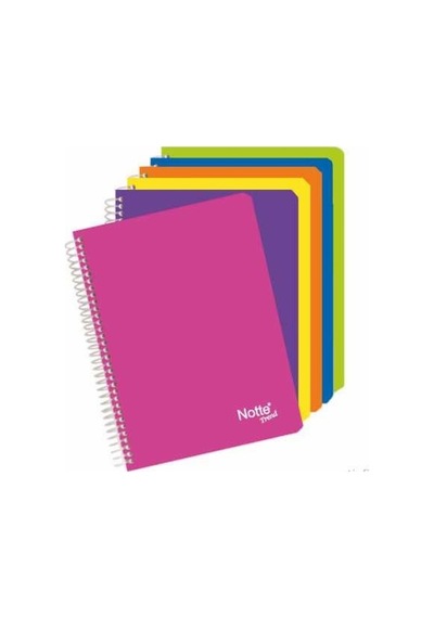 Notte Trend 120Yp Pp Spr Çizgili Defter