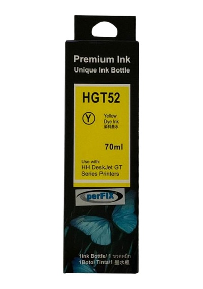 Perfıx Hp Gt52y Sarı Moh56a Şişeli Mürekkep 70ml Diğer