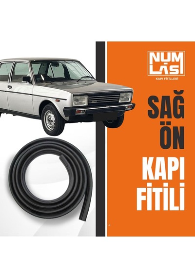 Fiat 131 Sağ Ön Kapı Fitili-a Kalite-numlas-nm3254