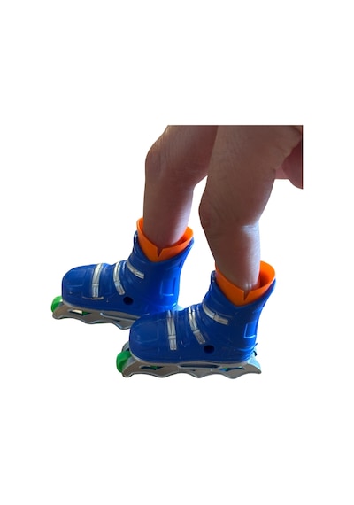 Mini Parmak Kaykay, Paten Ve Scooter Oyun Seti 3+ Yaş Çok Renkli