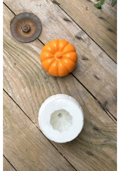 Rufus Concept Pumpkin Orta Boy Mum Kalıbı (Silikon)