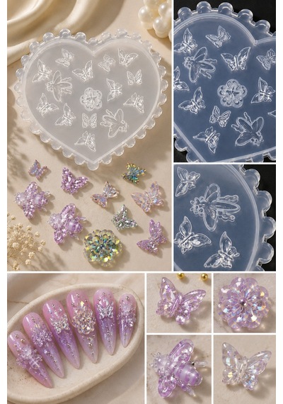 Nail Art Silikon Kalıp 3d Nail Art Desen Kalıbı, Tırnak Süsleme Desen Charm Tırnak Çarm 69 Nail Art Silikon Kalıp 3d Nail Art Desen Kalıbı, Tırnak Süsleme Desen Charm Tırnak Çarm 69