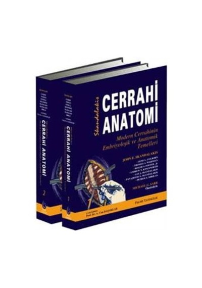 Cerrahi Anatomi 1-2 Palme Yayınevi