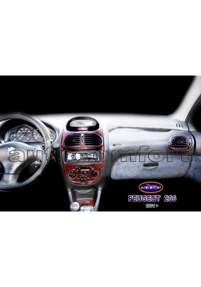 Peugeot 206 Konsol/Maun Kaplama 1998-2001 8.Prç (523192248)