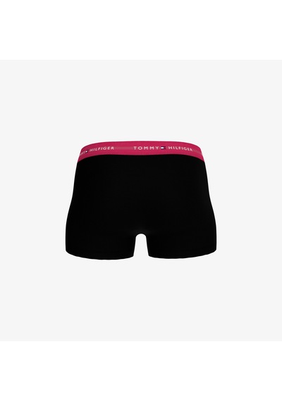 Tommy Hilfiger Trunk 3pk Erkek Pembe Boxer Düz Um0um02763 Pembe