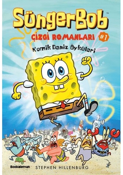 Süngerbob Çizgi Romanları 1 - Komik Deniz Öyküleri - Rjcı-860422