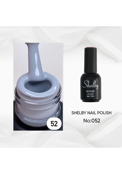 Shelby 15 Ml. 052 Gri Tonu Kalıcı Oje