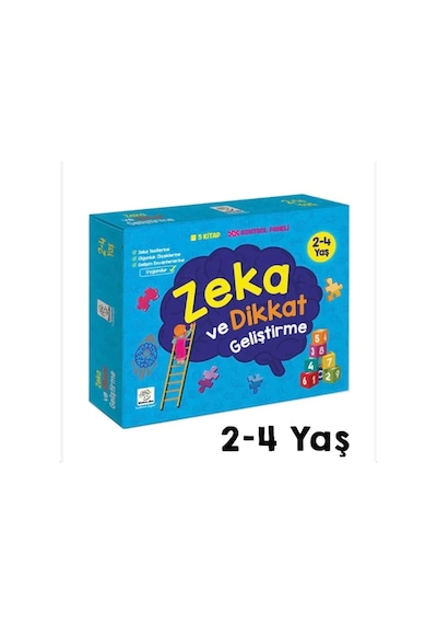 Zeka ve Dikkat Geliştirme Seti 2-4 Yaş 53283838345253