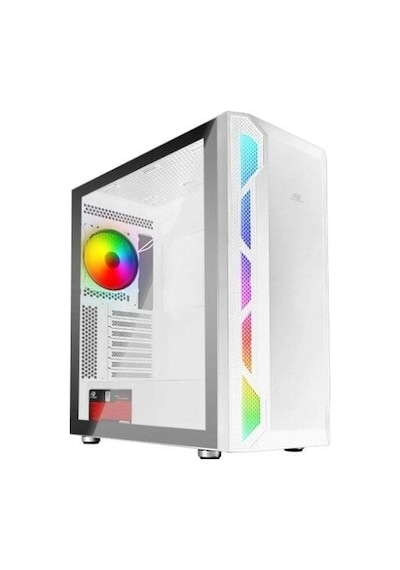 Powerboost 650w 80+ Pb-p3701bw Mesh Gamıng Atx Pc Kasası Beyaz