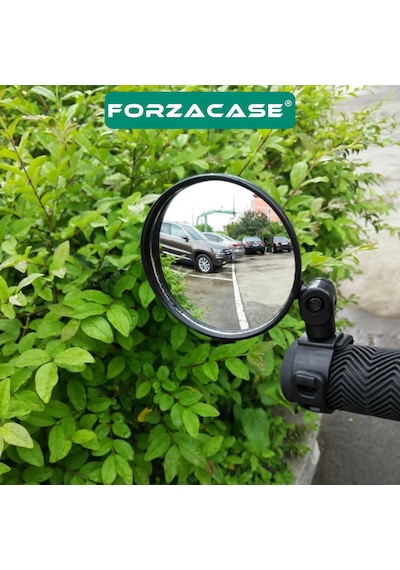 Forzacase Geniş Açılı Elektrikli Bisiklet Scooter Dikiz Aynası 8 Cm - Fc619