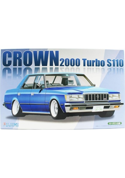 Fujimi Id-26 03951 1/24 Ölçek, Toyota Crown 2000 Turbo S110, Otomobil Plastik Model Kiti
