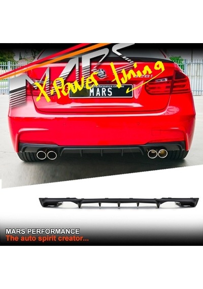 Bmw F30 2012.2018 Çift Çıkış M.performance Arka Difüzör