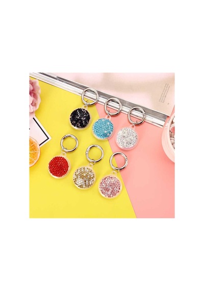 Lexroo Airtag 03 İle Uyumlu Silikon Anahtarlık, Rose Gold Standart