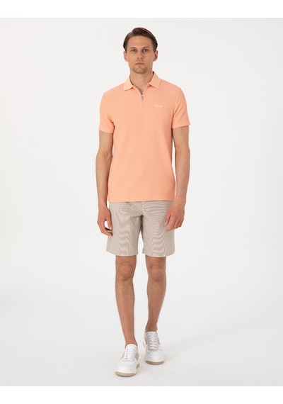 Pierre Cardin Erkek Somon Tişört 50310202-vr047 Somon