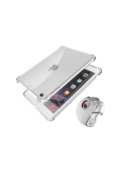 Apple Uyumlu iPad 9. Nesil 10.2" Kılıf Darbelere Dayanıklı Şeffaf Kapak