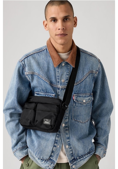 Levi's Unisex Çapraz Omuz Bel Çantası - 004c4-0000 Siyah