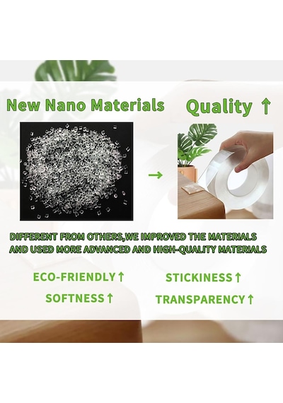 Nano Çift Taraflı Bant Kavrama Bantlar Length 2m