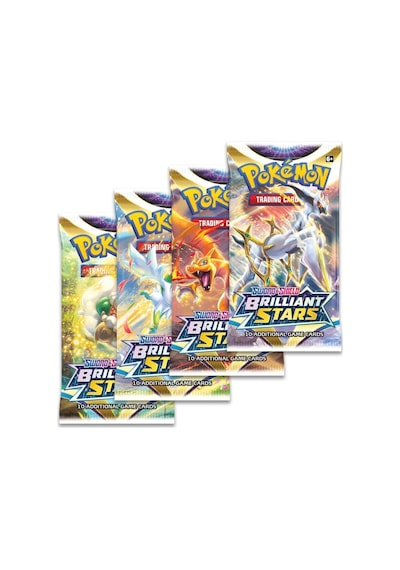 Pokemon Oyun Kartı Tcg Sword&shield Brilliant Stars Booster Pack - 2 Paket 20 Kart