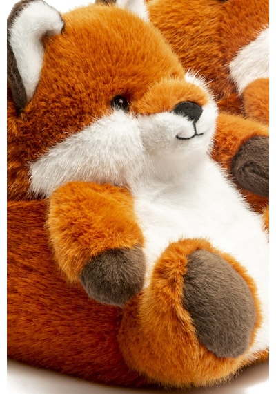 Twigy Fox Kadın, Garson Boy Hayvanlı Panduf Turuncu 36/41
