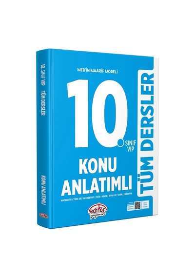 Maarif Modeli 10. Sınıf Vip Tüm Dersler Konu Anlatımlı