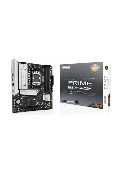 Asus Prime B850m-a-csm Ddr5 8000mhz Oc M.2 Hdmı/dp Pcıe 5.0 Am5 Matx Anakart