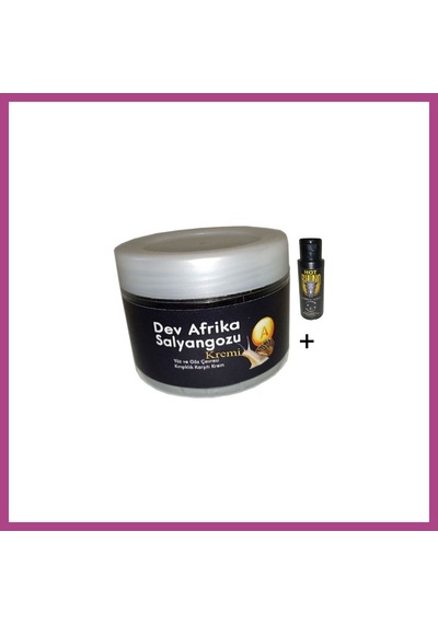 Gees Global Giant Dev Afrikasalyangozu Yaşlanmakarşıtı 100 Ml Krem + Hotrhino Bay Bayan Kaydırıcıjel 60 Ml Gbzs