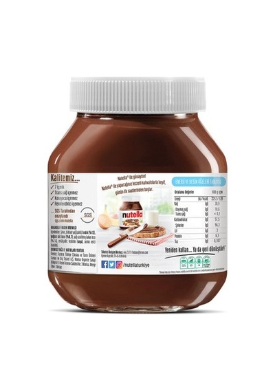 Kakaolu Fındık Kreması 750 Gr Lezzetli Seçenek