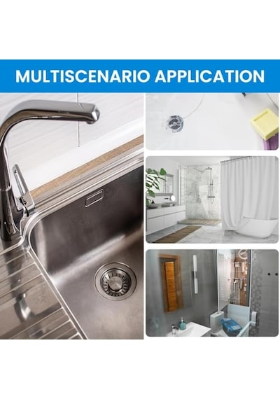 Lavabo Duşakabin Küvet Süzgeci Saç Toplayıcı Banyo Gider Tıkanma Önleyici Elek Kesilebilir Pvc File Herhangi Bir Diğer