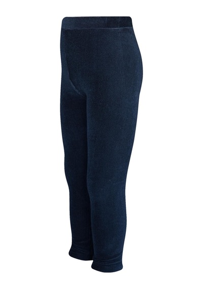 Lovetti Açık Lacivert Kız Çocuk Fitilli Kadife Tayt 9312L012 Açık Lacivert