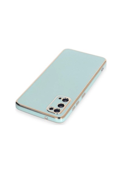 Samsung Galaxy S20 Kılıf Volet Silikon - Açık Yeşil