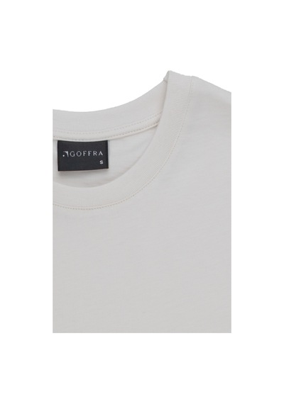 Goffra Kadın Vision Bisiklet Yaka Premium Kalite Yoğun Dokulu Pamuklu T-shirt Krem W101-r0220-02 Goffra Kadın Vision Bisiklet Yaka Premium Kalite Yoğun Dokulu Pamuklu T-shirt Krem W101-r0220-02