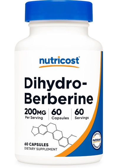 Nutricost Dihydroberberine, 200 Mg, 60 Kapsül Usa Menşeii Dmmedicineden Orijinal