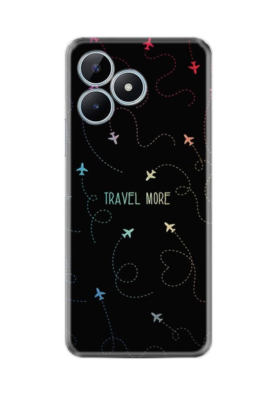 Realme 12 Lite Kılıf Hayat Serisi Desenli Travel More-product Code 2004