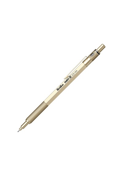 Scrikss Office Matri-x Versatil 0.5 Mm Metalik Altın Şeffaf Amb.