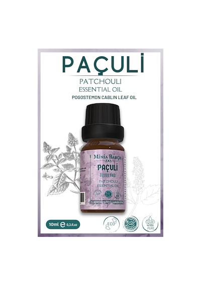 Minia Bahçe Paçuli Uçucu Yağı 10 ML