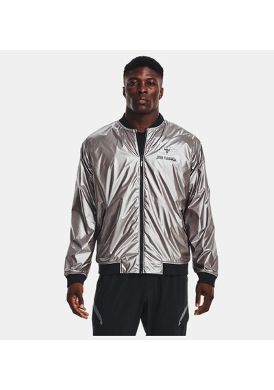 Under Armour Erkek Project Rock Disrupt Bomber Mont 551201888 Gümüş