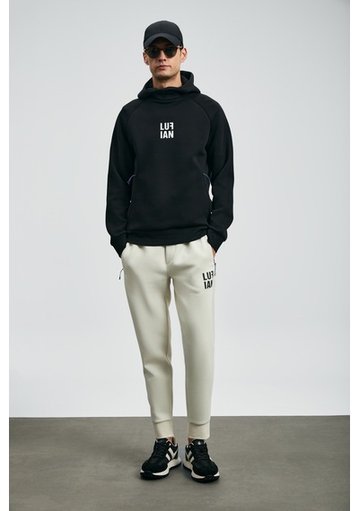 Lufian Snow Erkek Sweatshirt Siyah Siyah 112030183100100 Siyah