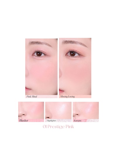 Çok Fonksiyonlu Makyaj Paleti Peripera All Take Mood Like Palette 01 Prestige Pink Peritage