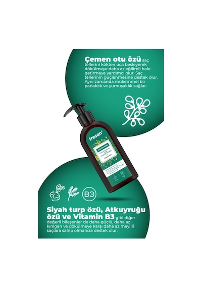Tresan Çemen Otu Güçlendirici Sülfatsız Bakım Saç Kremi 300 Ml