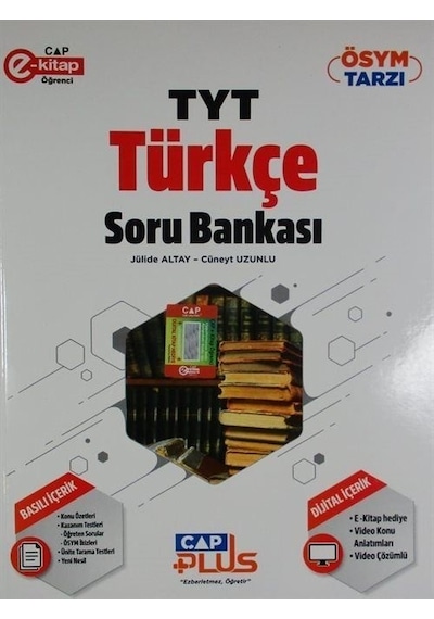 TYT Türkçe Plus Soru Bankası  -  Cüneyt Uzunlu  -  Çap Yayınları