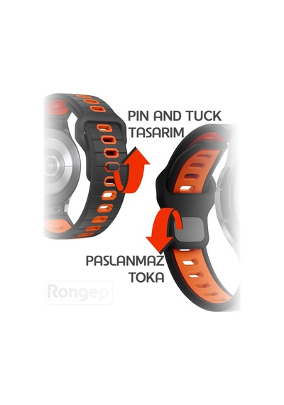 Samsung İle Uyumlu Çift Renkli Pin-and-tuck 20mm Kordon Galaxy Watch 7/6/5/4 Serisi İçin Galaxy Watch 7 Kordon 40mm/44mm Watch 6/4 Classic 47/43/42mm Watch 5 Pro Uyumlu Çok Renkli Samsung İle Uyumlu Çift Renkli Pin-and-tuck 20mm Kordon Galaxy Watch 7/6/5/4 Serisi İçin Galaxy Watch 7 Kordon 40mm/44mm Watch 6/4 Classic 47/43/42mm Watch 5 Pro Uyumlu Çok Renkli