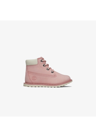 Timberland Pokey Pine Mid Çocuk Pembe Bot Tb1a27egv201 Açık Pembe - Gri