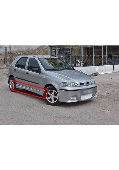 Fiat Palio Makyajlı Kasa Marşpiyel Sağ Sol Takım Fiberglass Boyasız