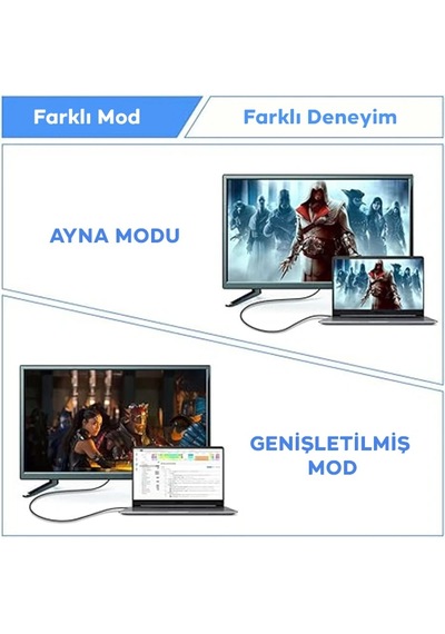 Ally Hdmı To Hdmı 8k 2.1uhd Mıknatıs Başlıklı Çevirici Otg Adaptör- 5775 Renk: Füme